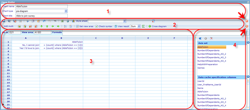 Spread sheet