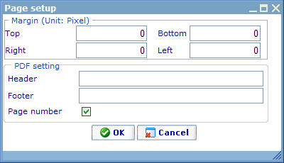 PageSetup